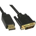 Unirise Usa This Displayport Male To Dvi-D Dual Link 24+1 Male Cable Will Allow DVIDP-15F-MM